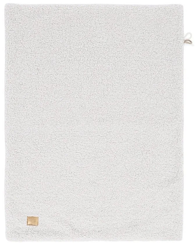 Coperta per bambini bianca in sherpa 100x77 cm – Meowbaby