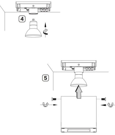 Applique da esterno MORRIS 1xGU10/35W/230V IP54