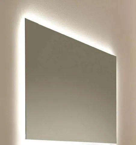 Antonio Lupi Design Neutro90w72 Specchio Filo Lucido 90x72 Con Illuminazione Led Bianco