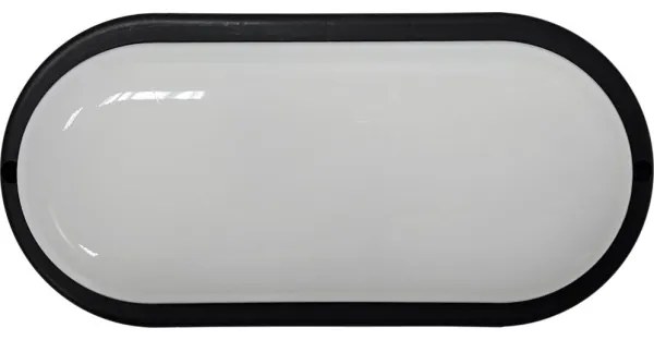 Plafoniera LED da esterno LED/15W/230V 4200K 20x9,8 cm IP64 nero