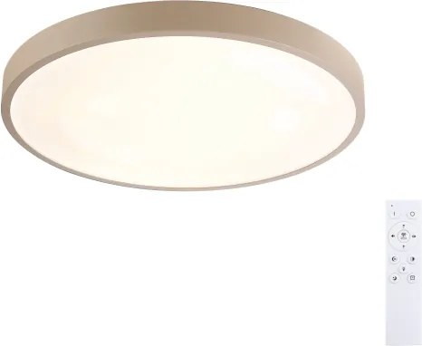 Brilagi - Apparecchio LED dimmerabile GLASS POOL DOUBLE LED/48W/230V 40 cm beige + telecomando
