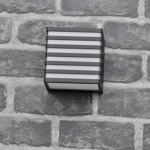 Lampada da parete esterna MAXWELL LED 10W 230V IP54 antracite