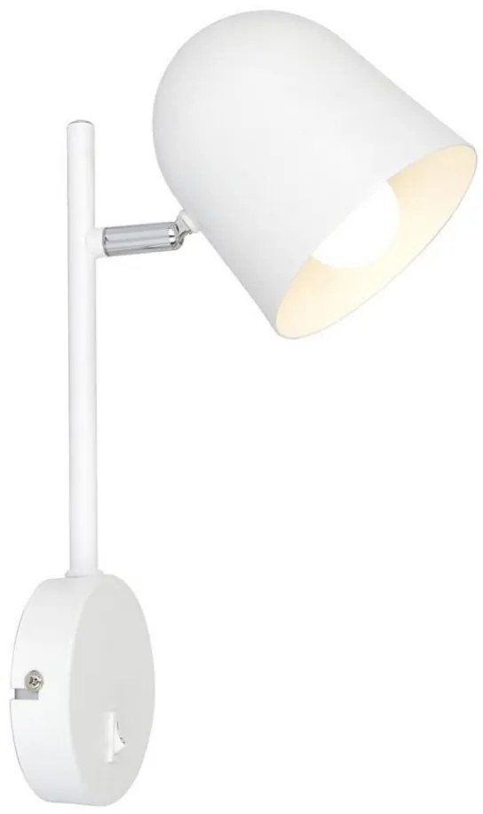 Rabalux 5243 - Applique EGON 1xE14/40W/230V bianca