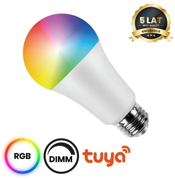 Lampadina LED RGB dimmerabile A70 E27/11W/230V 2700-6500K Wi-Fi Tuya