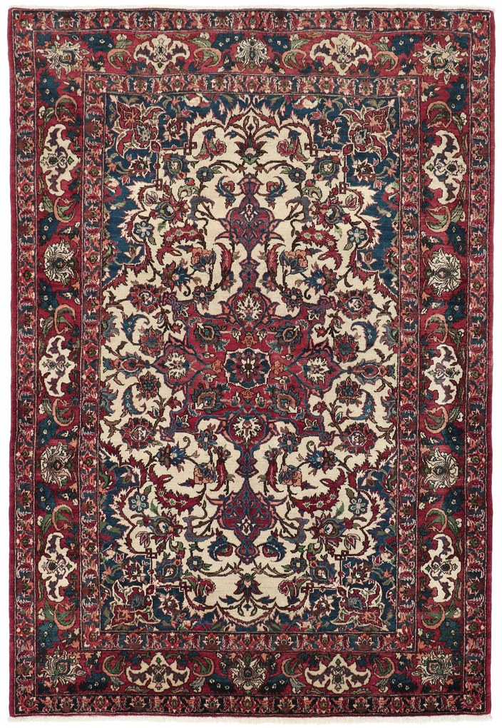Najafabad Tappeto persiano 220 x 150 (Iran) Annodato A Mano
