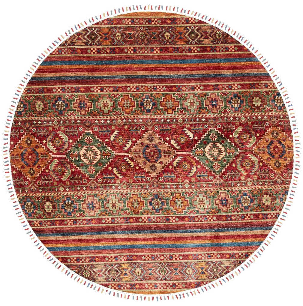 Samarkand Tappeto orientale 150 x 150 (Pakistan) Annodato A Mano