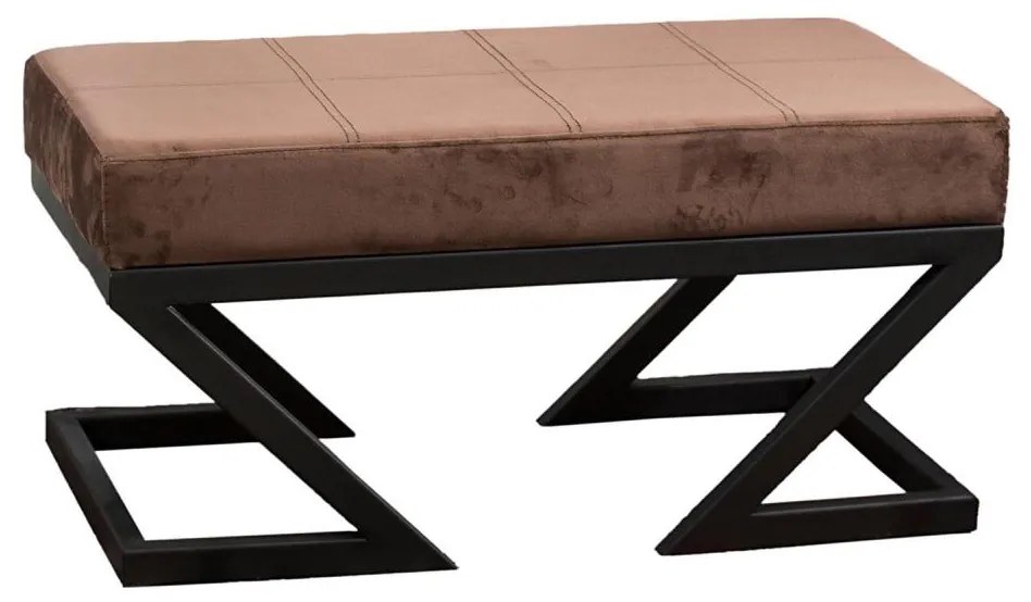 Pouf RINA 45x90 cm marrone