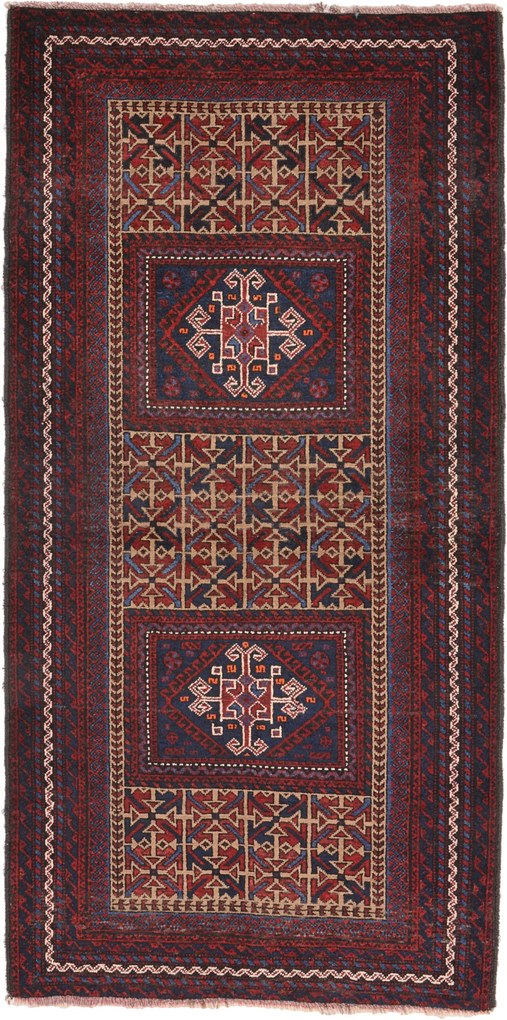 Beluch Tappeto persiano 160x80 (Iran) Annodato A Mano