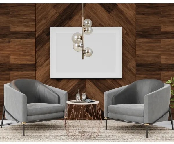 ITALUX PND-406007-V5-HBR - Lampadario CANELLO 5xG9/5W/230V ottone