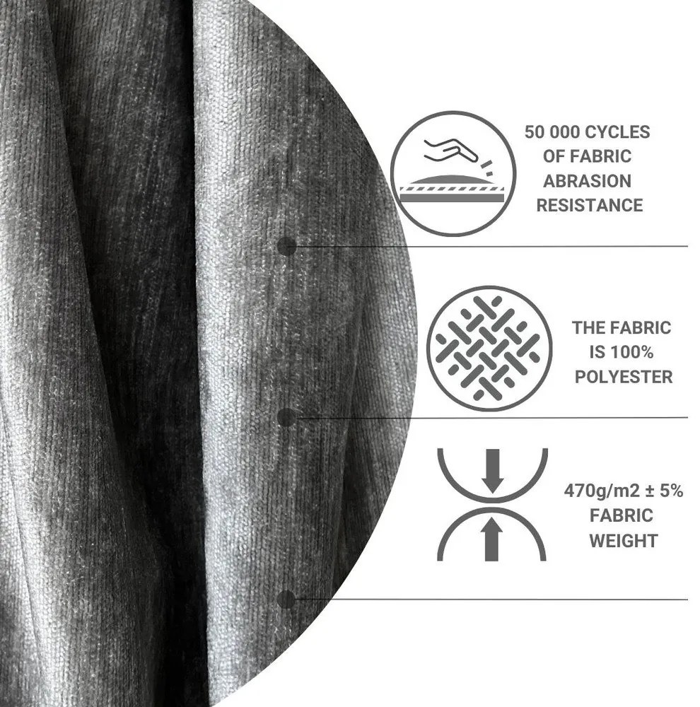 Letto boxspring grigio con contenitore 180x200 cm Yoko - Maison de Rêve