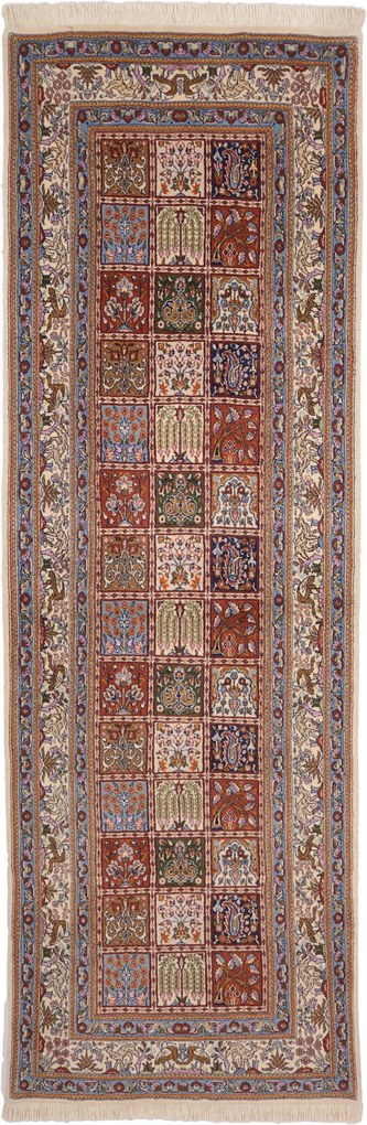 Moud Tappeto 400 x 80 (Iran) Annodato A Mano