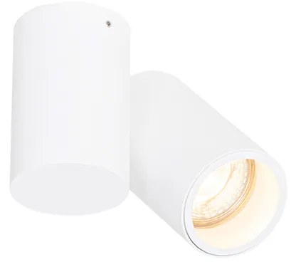 Faretto di design bianco orientabile - Michael