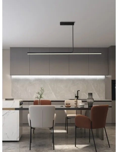 Immax NEO 07235L - Lampadario a sospensione con supporto rigido LED dimmerabile LITE ASTA LED/28W/230V Tuya + +TC