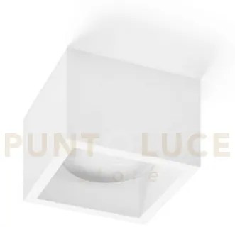 Mylasa lampada da soffitto 1 luce cubotto lm attacco  gx53 11x11cm