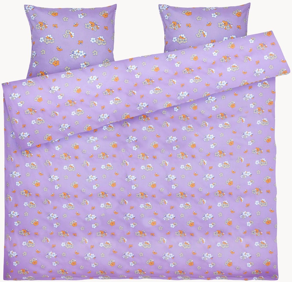 Set copripiumino in raso di cotone Grand Pleasantly