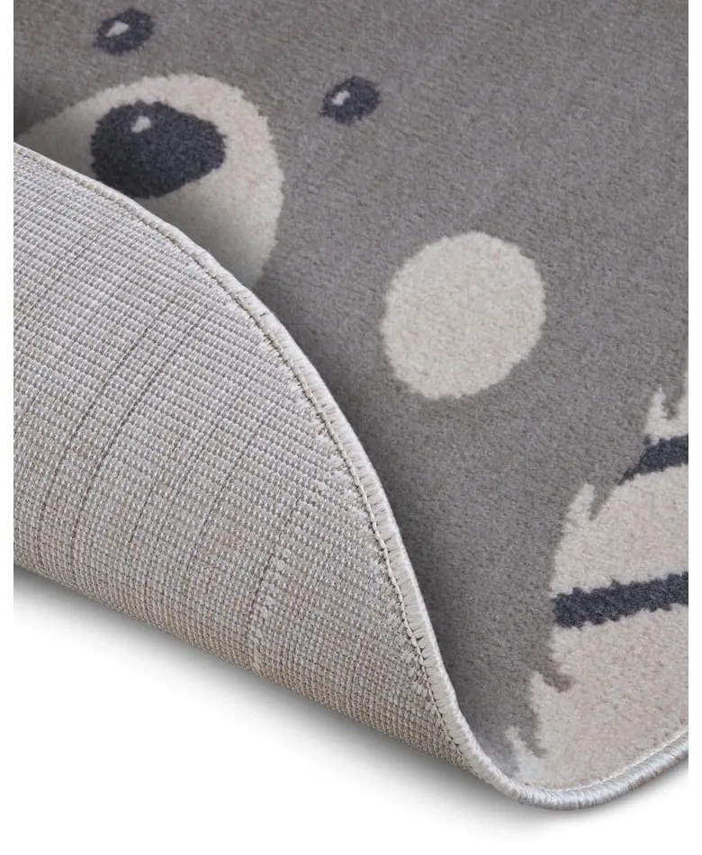 Tappeto grigio per bambini ø 100 cm Bear - Hanse Home