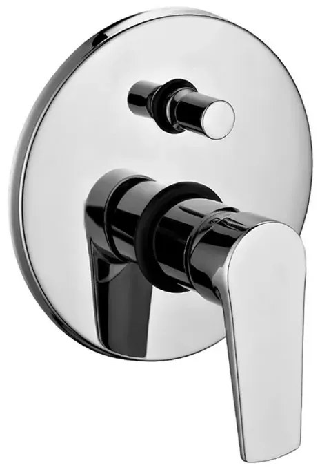 Kit miscelatori lavabo bidet e doccia incasso cromati Erika piletta inclusa