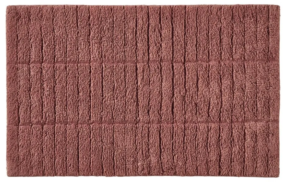 Tappetino per il bagno rosso 50x80 cm Tiles – Zone