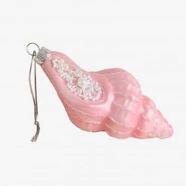 Ornamento Di Natale Vugat Rosa Neón - Sklum