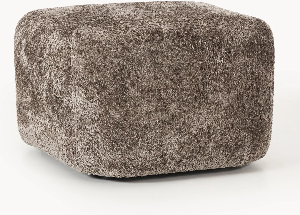 Poggiapiedi in teddy-bouclé Wolke