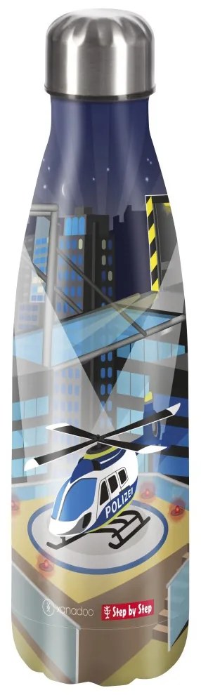 Bottiglia isolata in acciaio inox, 0,50 l, Helicopter Sam