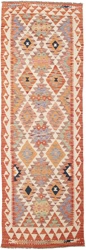 Kilim Tappeto 250 x 80 (Pakistan) Tessuto A Mano