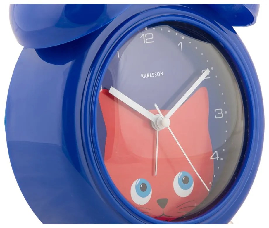 Sveglia per bambini ø 15 cm Peekaboo Cat - Karlsson