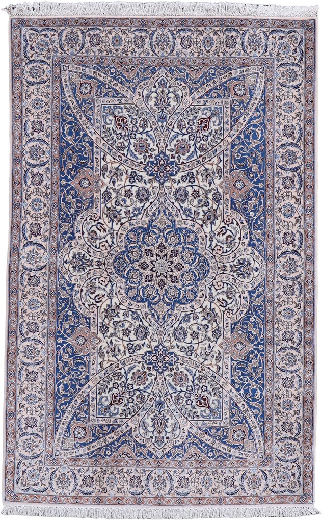 Nain Tappeto persiano 200 x 130 (Iran) Annodato A Mano