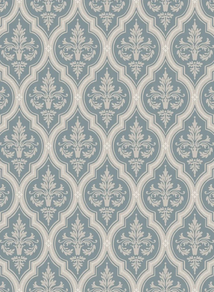 Sandberg Carta da parati Lillie - Indigo Blue