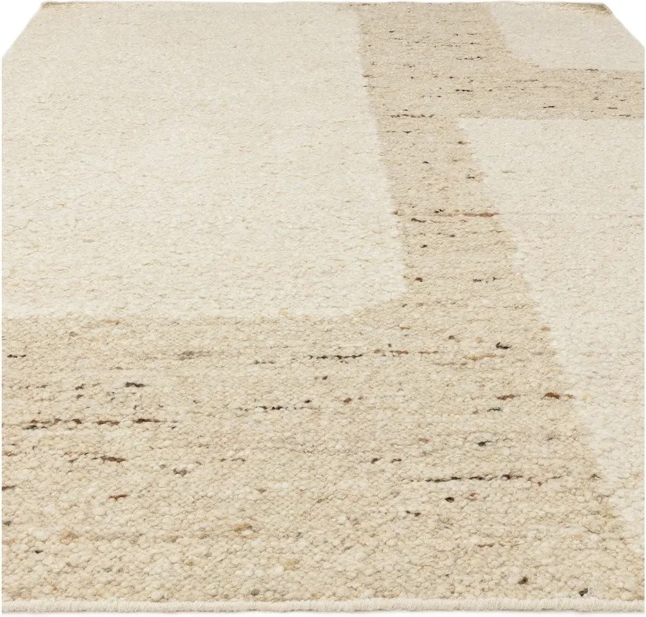Tappeto in lana bifacciale e tessuto a mano beige 160x230 cm Napa Tumbla - Asiatic Carpets