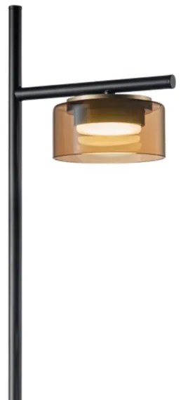 Lampada da terra LED OFELIA 1xGX53/6W/230V nera/beige