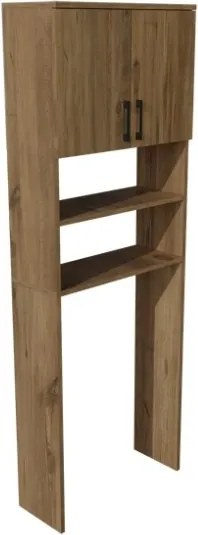 Mobile Coprilavatrice A Colonna 2 Ante 2 Vani 65x27x185 Window Rovere