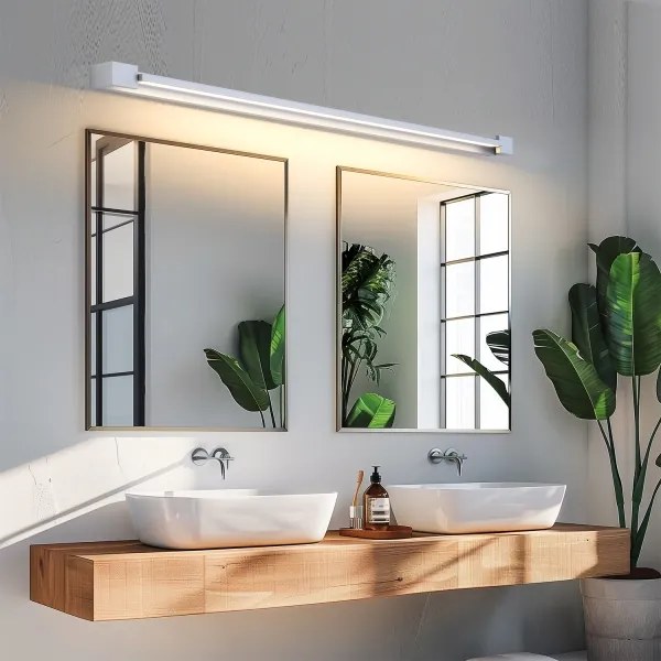 Brilagi-LED Specchio illuminato per bagno AQUA LINE LED/36W/230V 120 cm IP44 cromo opaco