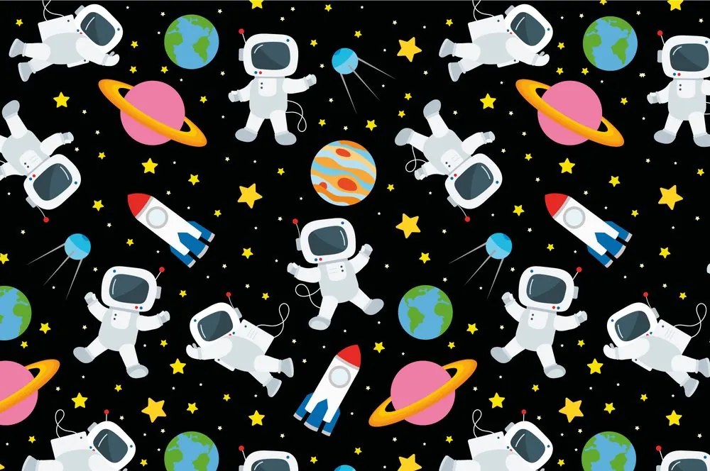Carta da parati – Avventura spaziale