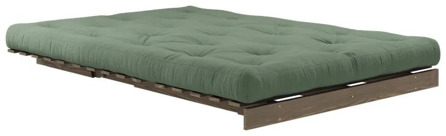 Divano letto verde 140 cm Roots - Karup Design