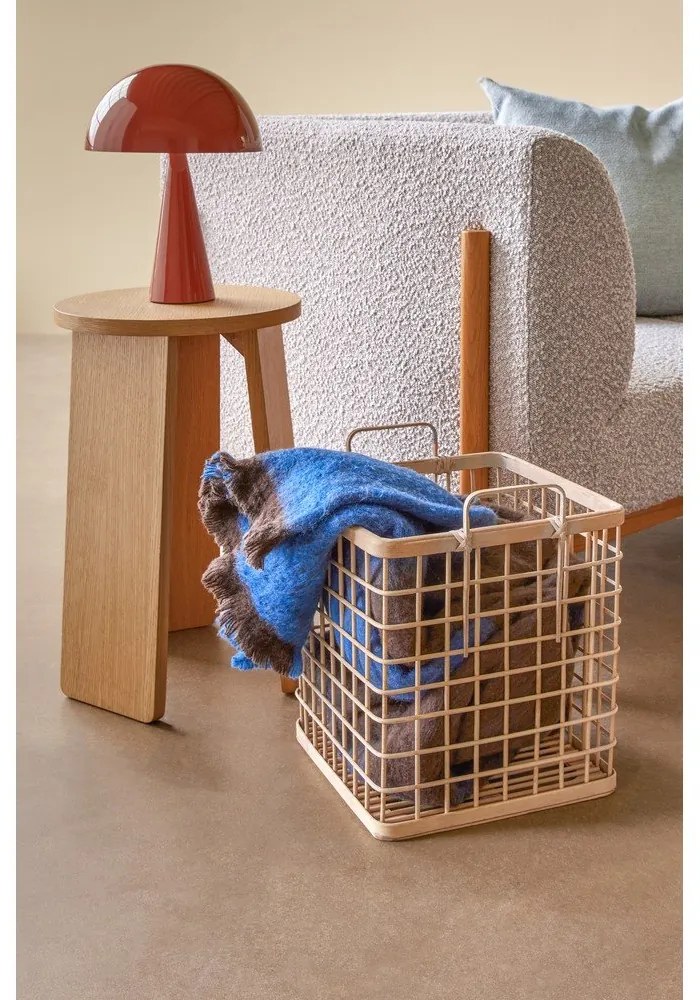 Sgabello in rovere naturale Split - Hübsch