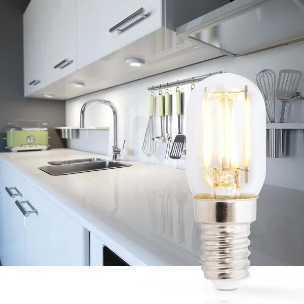 Nedis LBCRFE14T22 - Lampadina LED per frigorifero T22 E14/1,5W/230V 1800K
