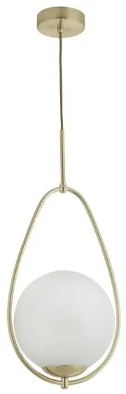 Searchlight 9171-1GO - Lampadario a sospensione con filo AVALON 1xE27/60W/230V