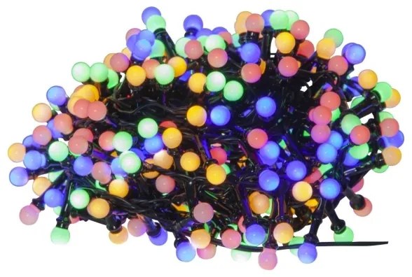 Eglo -LED Catena luminosa natalizia per esterni BERRY MINI 700 LED/8 funzioni 19m multicolore IP44