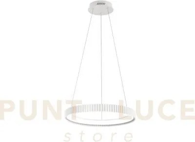 Lampadario a sospensione led nike bianca in metallo 40w 5840lm cct ...