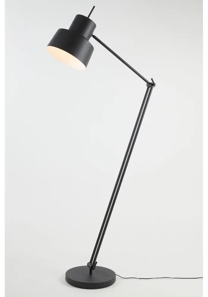 Lampada da terra nera (altezza 120 cm) Wesly - Light &amp; Living