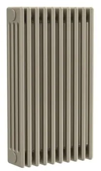 Radiatore acqua calda Comby in acciaio 4 colonne, 10 elementi, interasse 623 mm, fango