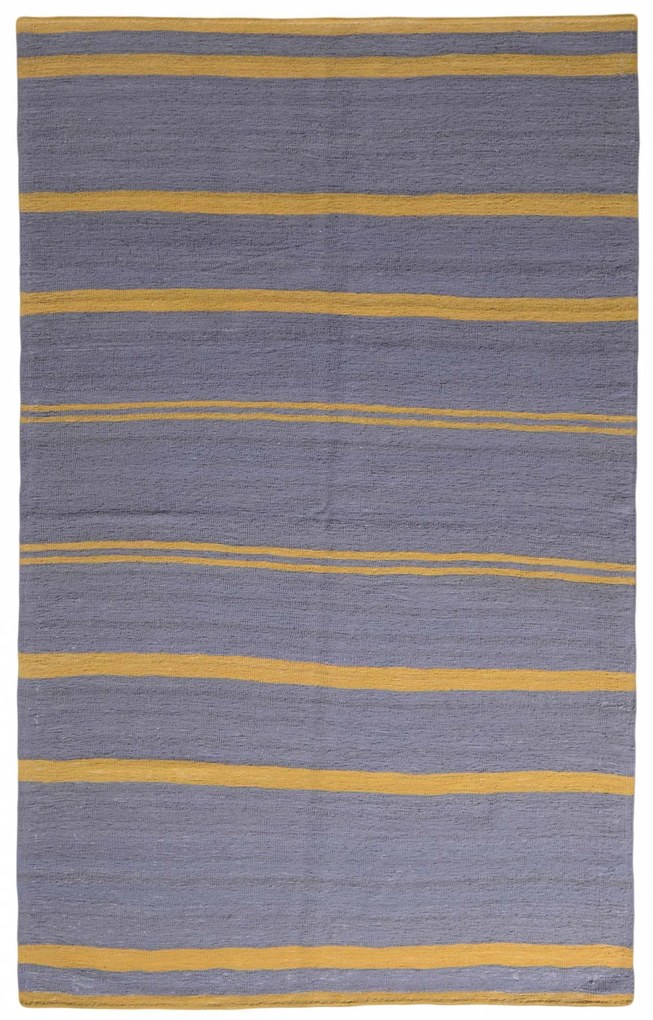 Kilim Tappeto persiano 230 x 140 Blu (Iran) Tessuto A Mano