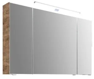 Pensile con luce PELIPAL marrone L 110 x H 70.3 x P 17 cm