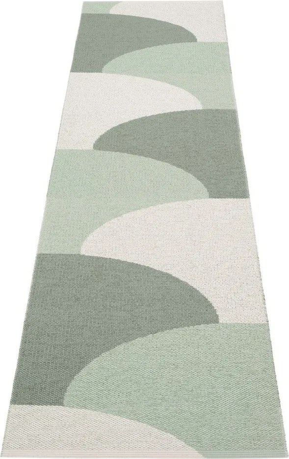 Passatoia da interno/esterno verde 70x270 cm Hill Army Misty Mint – Pappelina