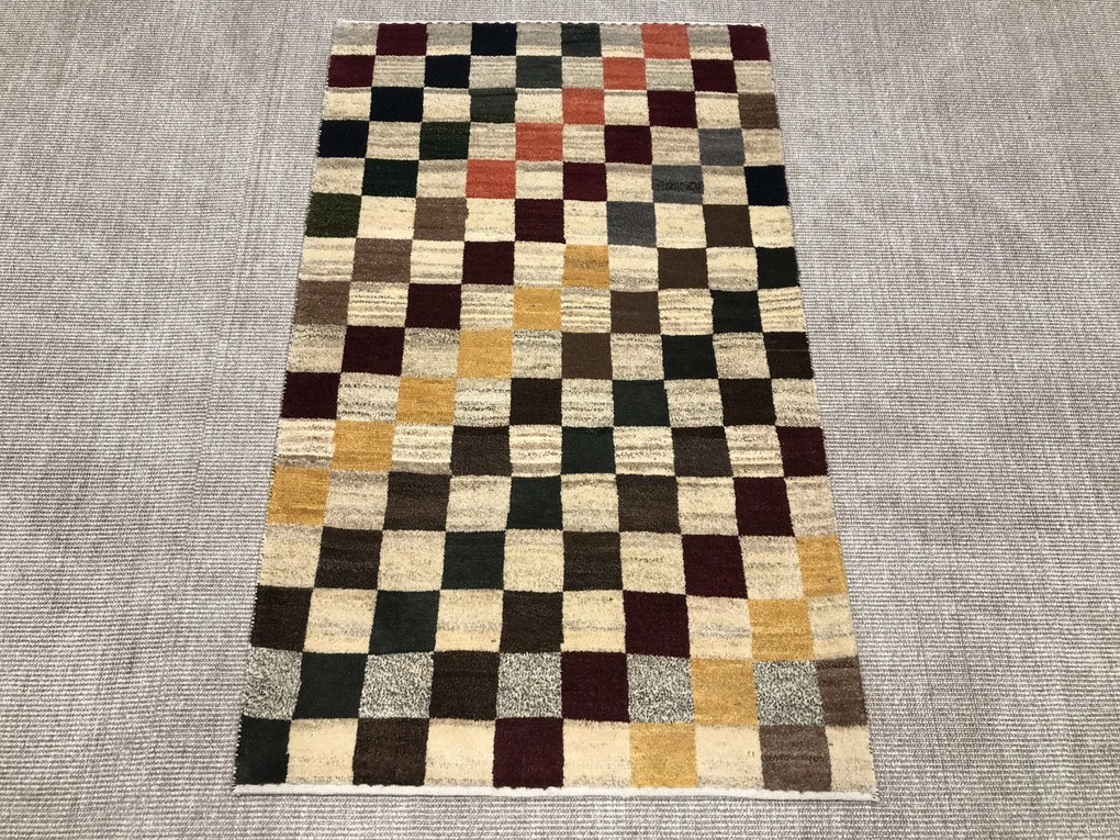 Gabbeh Tappeto 90 x 150 (Iran) Annodato A Mano