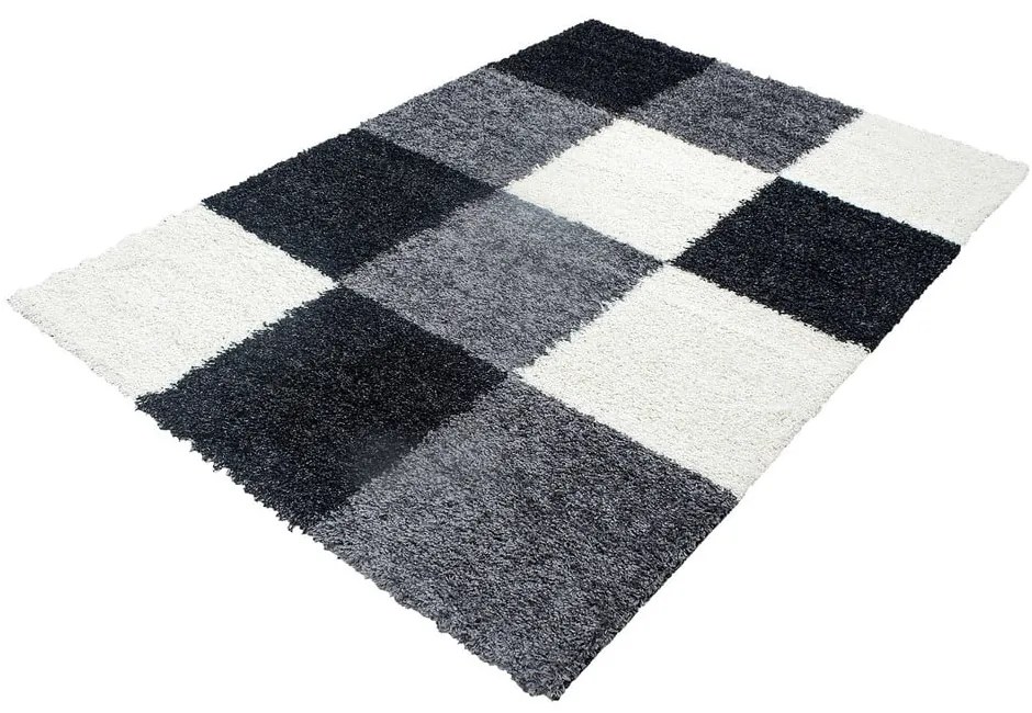 Tappeto bianco e nero 60x110 cm Life - Ayyildiz Carpets