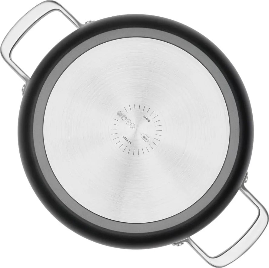Padella con coperchio/con superficie in ceramica ø 28 cm tegame Meda 3.0 – FABINI