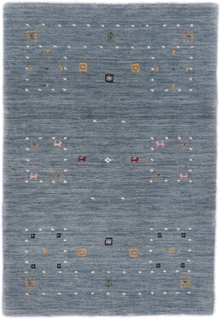 Tappeto 90x60 (Indian) Annodato A Mano