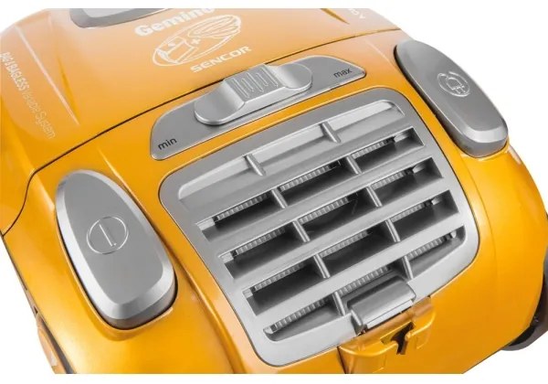 Sencor - Aspirapolvere sacco/senza sacco 4,5 l/3 l 700W/230V oro